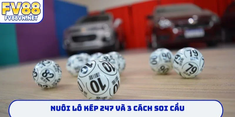 Nuôi lô kép 247 và 3 cách soi cầu